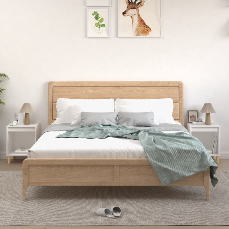 Nachtkastjes 2 st 40x35x50 cm wit MeubelReus