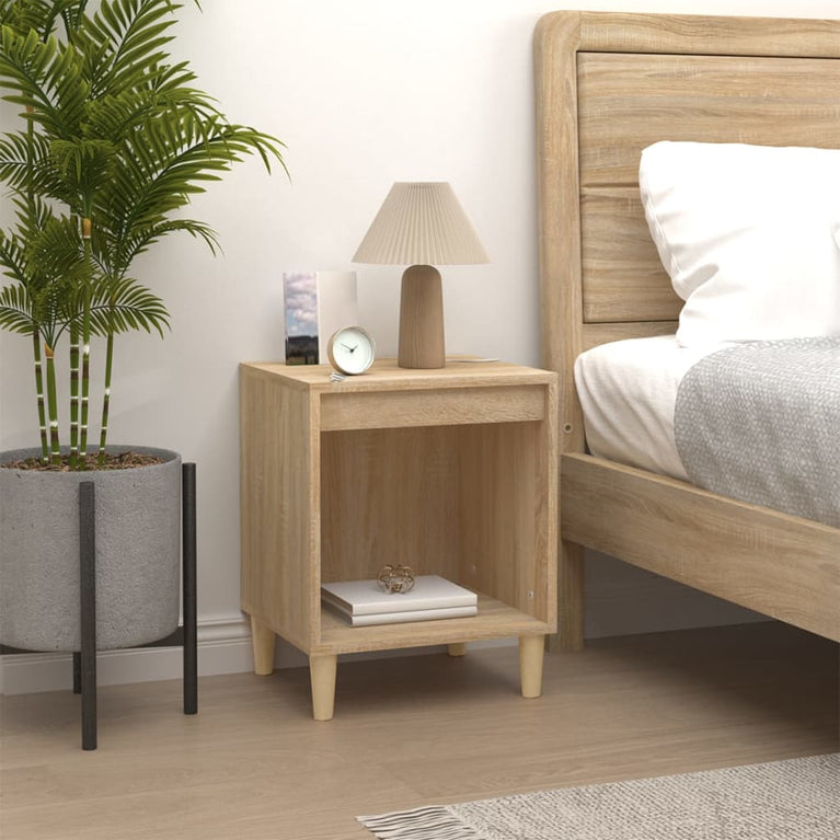 Nachtkastjes 2 st 40x35x50 cm sonoma eikenkleurig MeubelReus