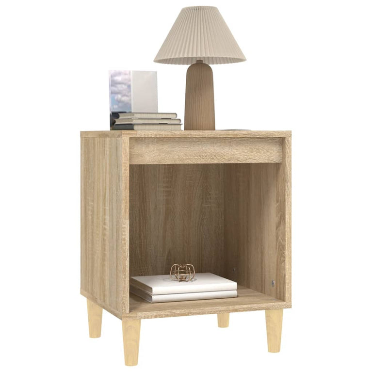 Nachtkastjes 2 st 40x35x50 cm sonoma eikenkleurig MeubelReus