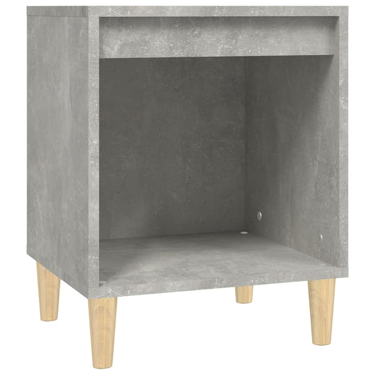 Nachtkastjes 2 st 40x35x50 cm betongrijs MeubelReus