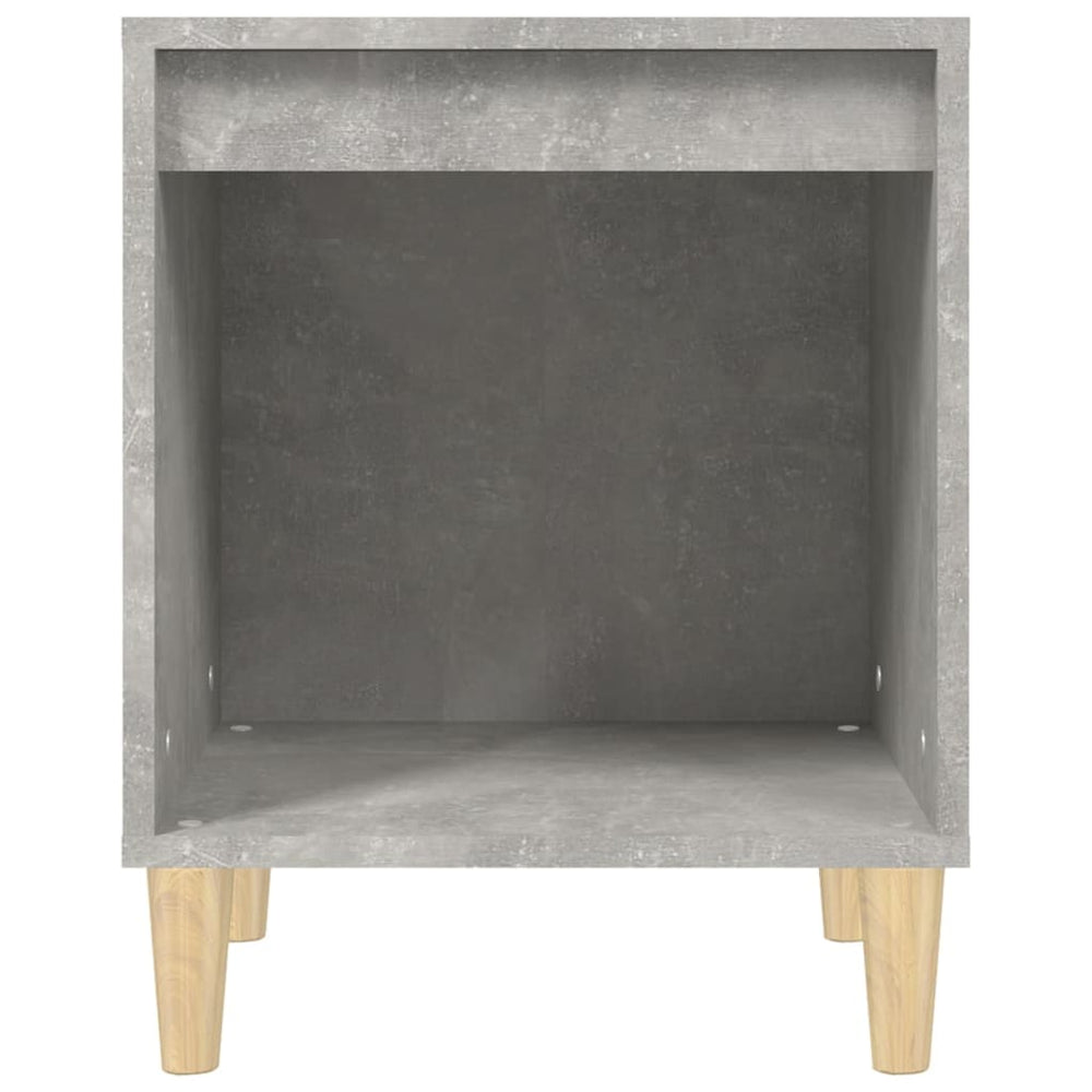Nachtkastjes 2 st 40x35x50 cm betongrijs MeubelReus