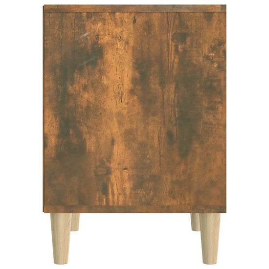Nachtkastje 40x35x50 cm gerookt eikenkleurig MeubelReus