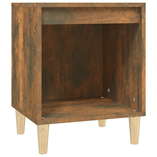 Nachtkastjes 2 st 40x35x50 cm gerookt eikenkleurig MeubelReus