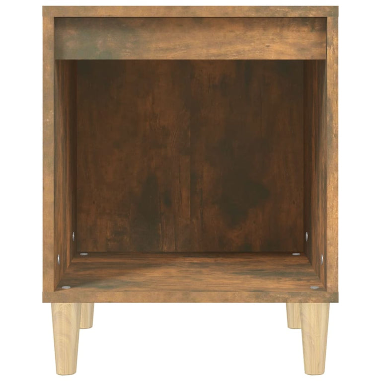 Nachtkastjes 2 st 40x35x50 cm gerookt eikenkleurig MeubelReus