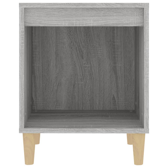 Nachtkastjes 2 st 40x35x50 cm grijs sonoma eikenkleurig MeubelReus