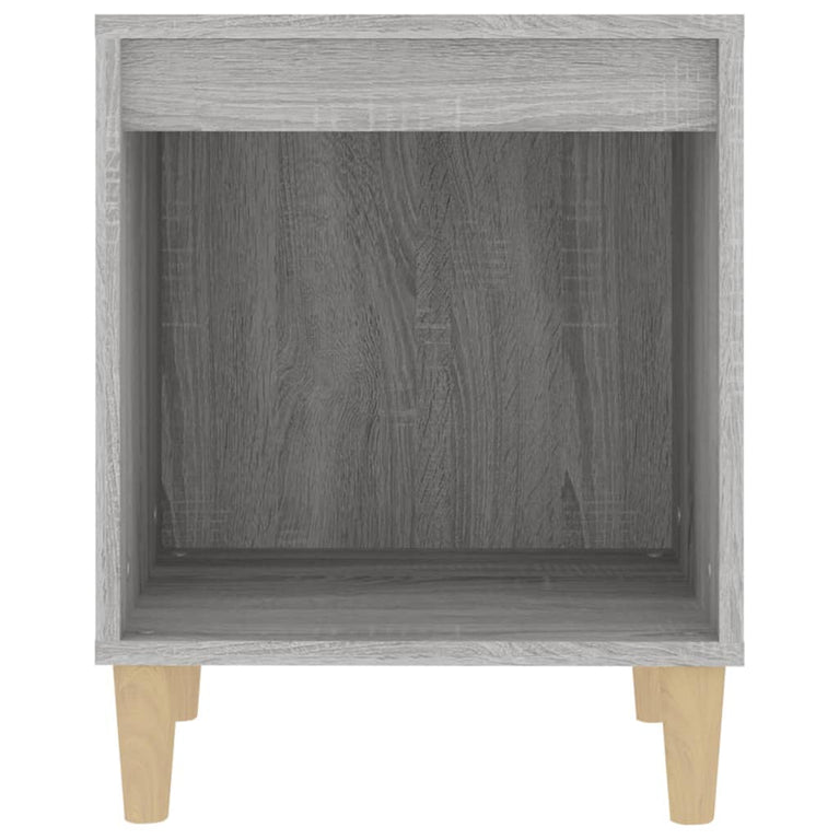 Nachtkastjes 2 st 40x35x50 cm grijs sonoma eikenkleurig MeubelReus