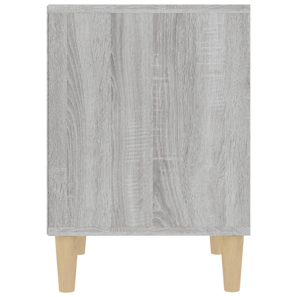 Nachtkastjes 2 st 40x35x50 cm grijs sonoma eikenkleurig MeubelReus