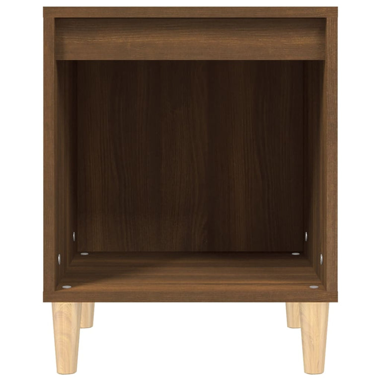 Nachtkastje 40x35x50 cm bruin eikenkleur MeubelReus