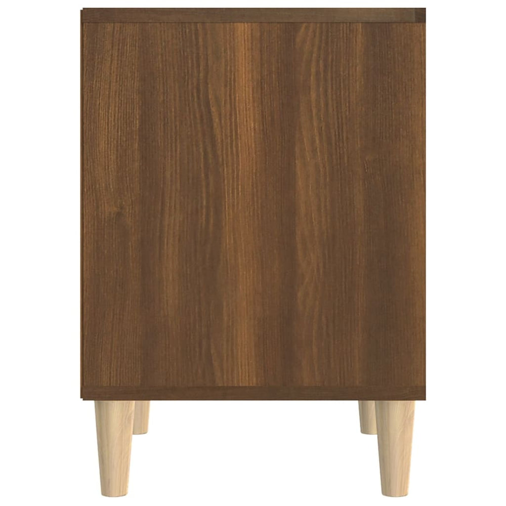 Nachtkastje 40x35x50 cm bruin eikenkleur MeubelReus