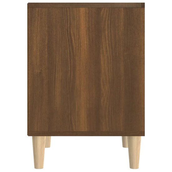 Nachtkastjes 2 st 40x35x50 cm bruin eikenkleur MeubelReus