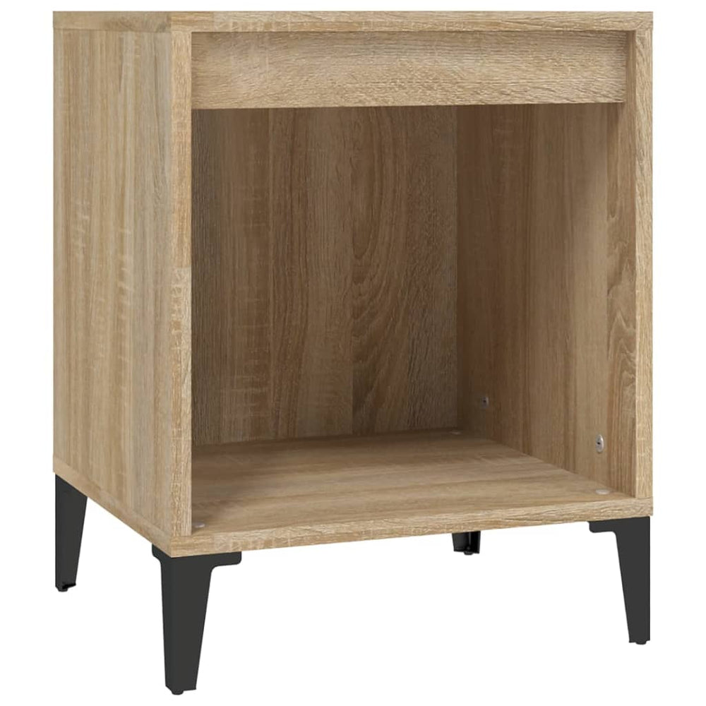 Nachtkastjes 2 st 40x35x50 cm sonoma eikenkleurig MeubelReus