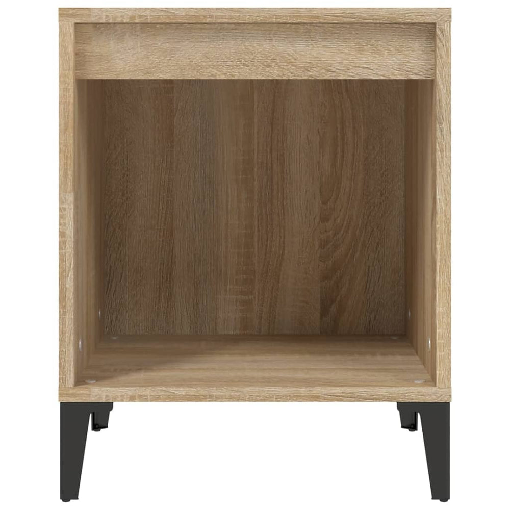 Nachtkastjes 2 st 40x35x50 cm sonoma eikenkleurig MeubelReus