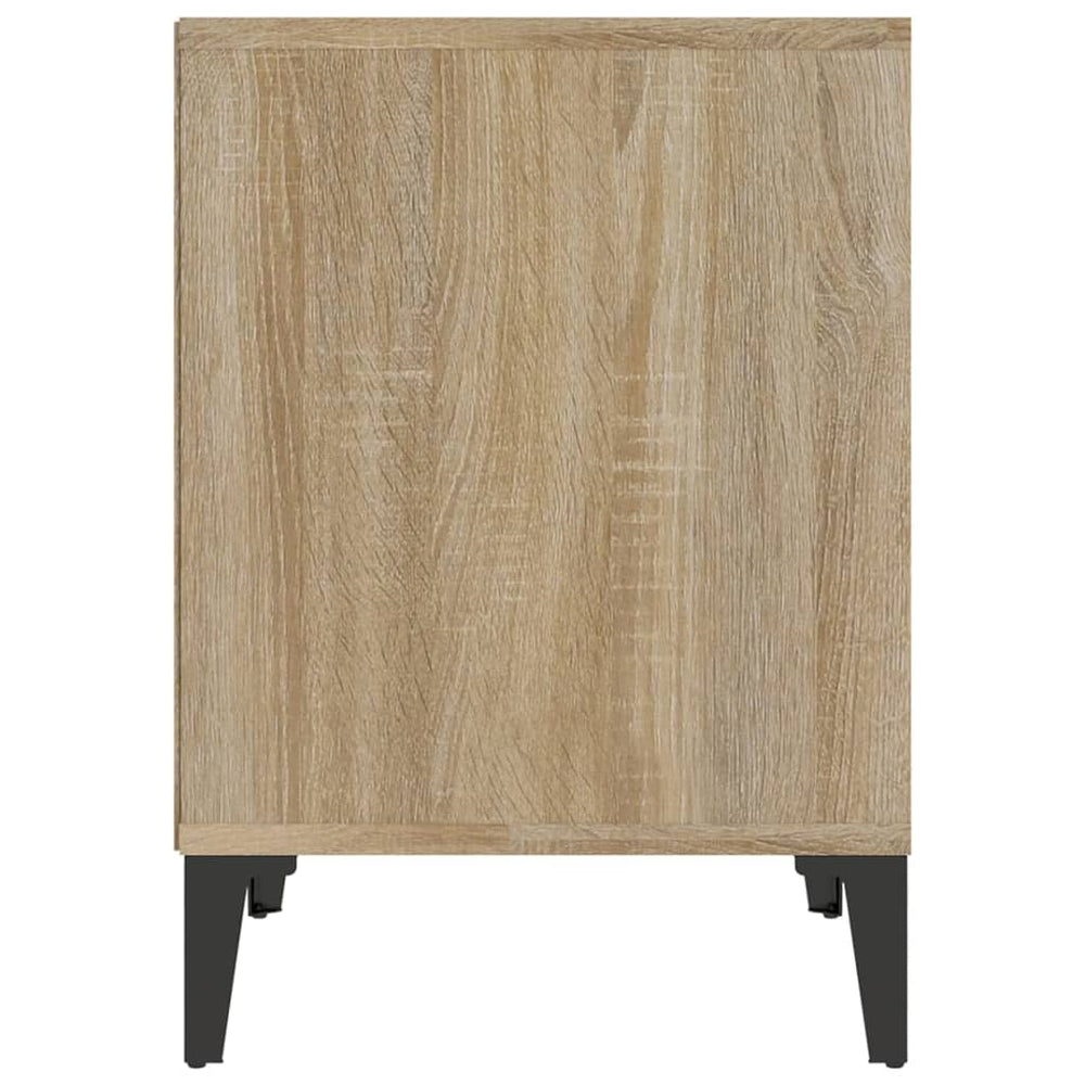 Nachtkastjes 2 st 40x35x50 cm sonoma eikenkleurig MeubelReus