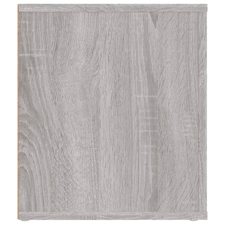 Tv-meubel 100x35x40 cm bewerkt hout grijs sonoma eikenkleurig MeubelReus