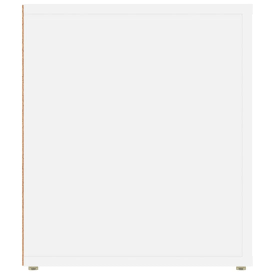 Tv-meubel 100x35x40 cm bewerkt hout wit MeubelReus