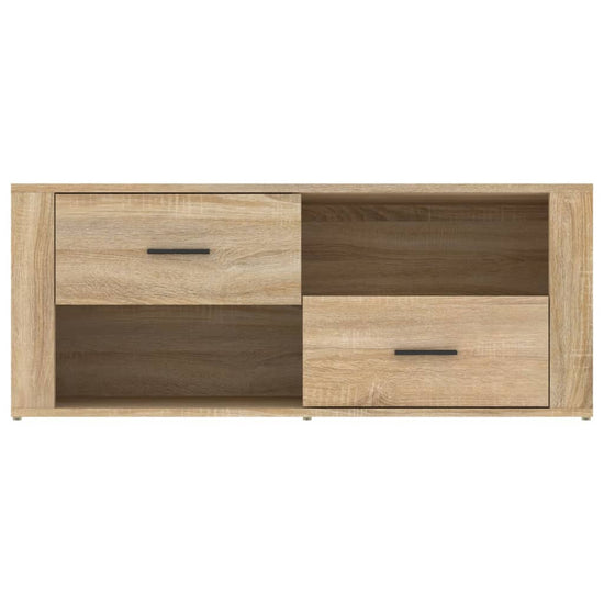 Tv-meubel 100x35x40 cm bewerkt hout sonoma eikenkleurig MeubelReus