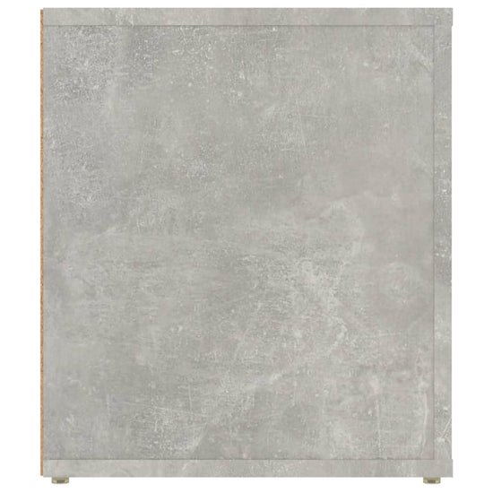 Tv-meubel 100x35x40 cm bewerkt hout betongrijs MeubelReus