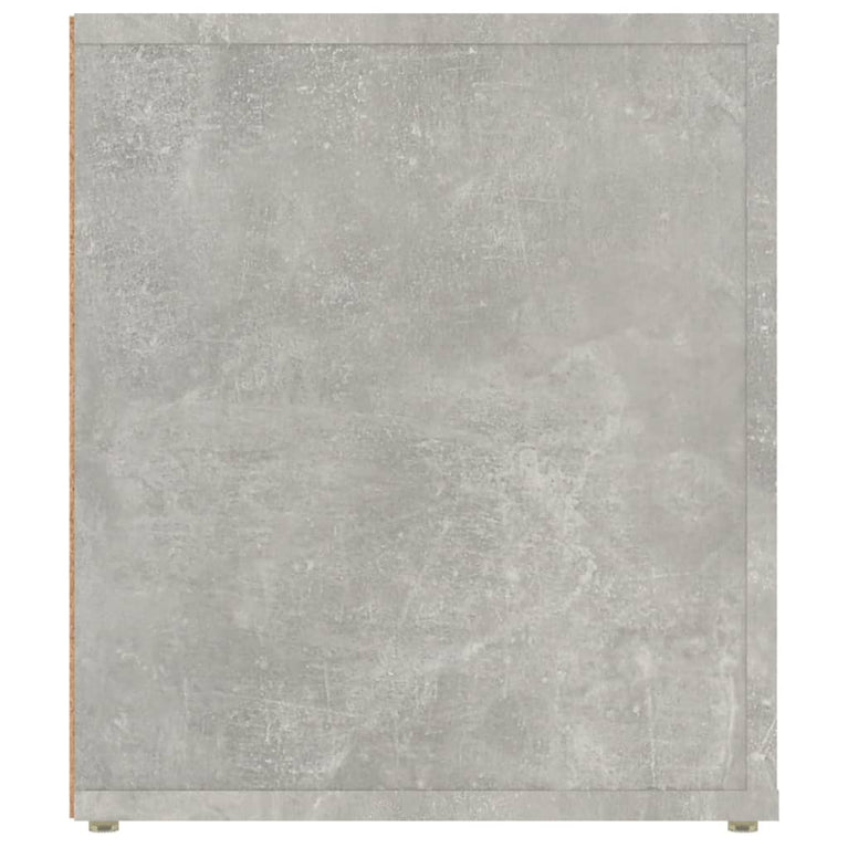 Tv-meubel 100x35x40 cm bewerkt hout betongrijs MeubelReus