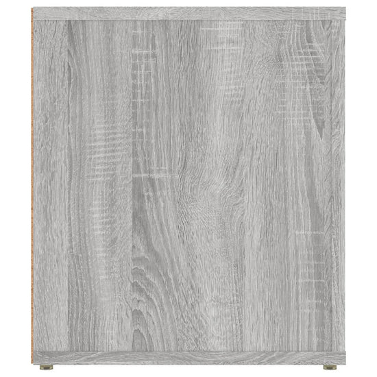 Tv-meubel 100x35x40 cm bewerkt hout grijs sonoma eikenkleurig MeubelReus