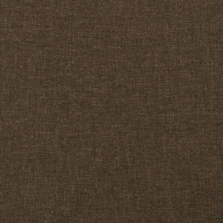 Hoofdbord met randen 93x16x118/128 cm stof donkerbruin