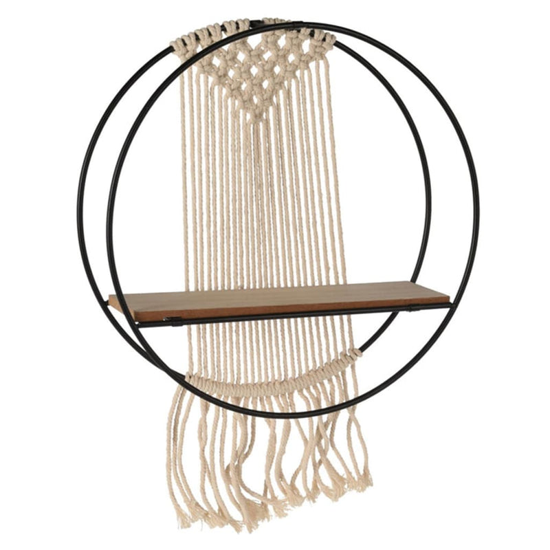 H&S Collection Wandrek met MDF schap 32x5x40 cm MeubelReus