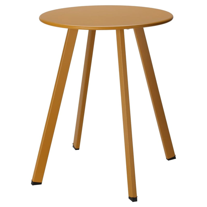ProGarden Bijzettafel 40x49 cm matmosterdgeel MeubelReus