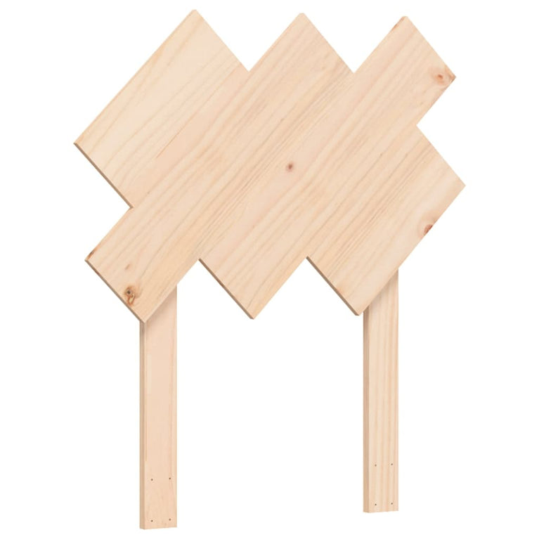 Bedframe met hoofdbord massief hout 2FT6 Small Single