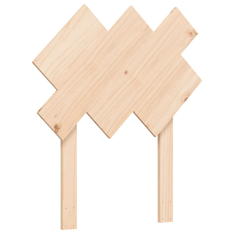 Seniorenbed met hoofdbord massief hout Small Single