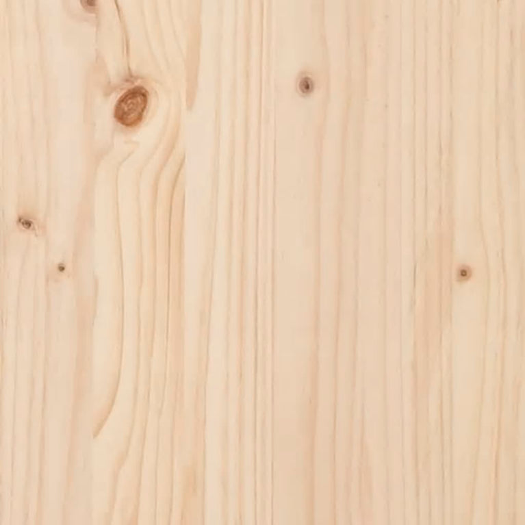 Seniorenbed met hoofdbord massief hout Small Single