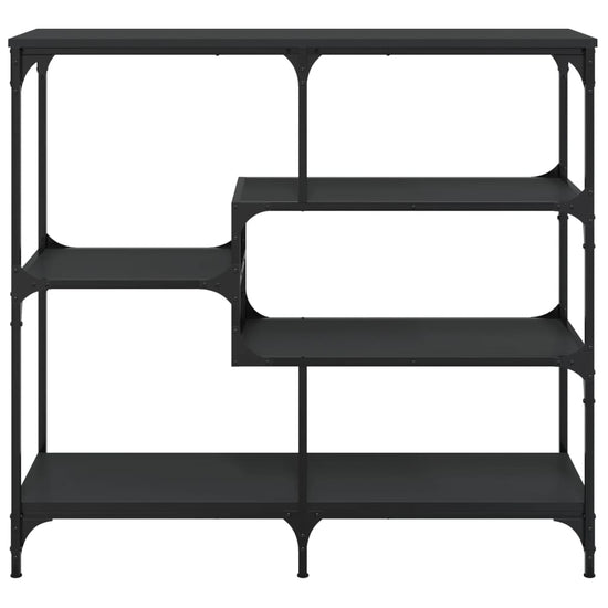 Wandtafel 103x32x95 cm bewerkt hout zwart MeubelReus