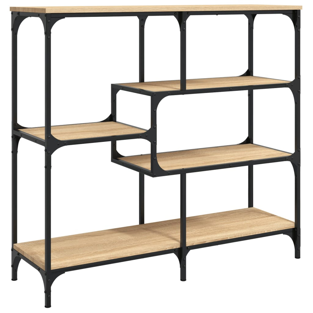 Wandtafel 103x32x95 cm bewerkt hout sonoma eikenkleurig MeubelReus