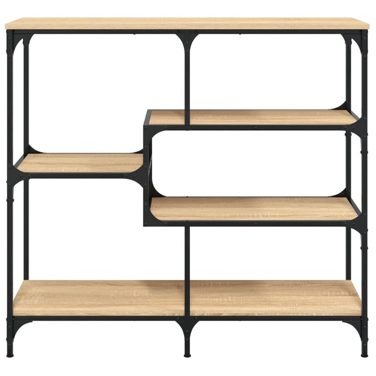 Wandtafel 103x32x95 cm bewerkt hout sonoma eikenkleurig MeubelReus