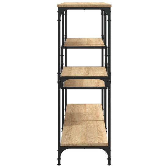 Wandtafel 103x32x95 cm bewerkt hout sonoma eikenkleurig MeubelReus