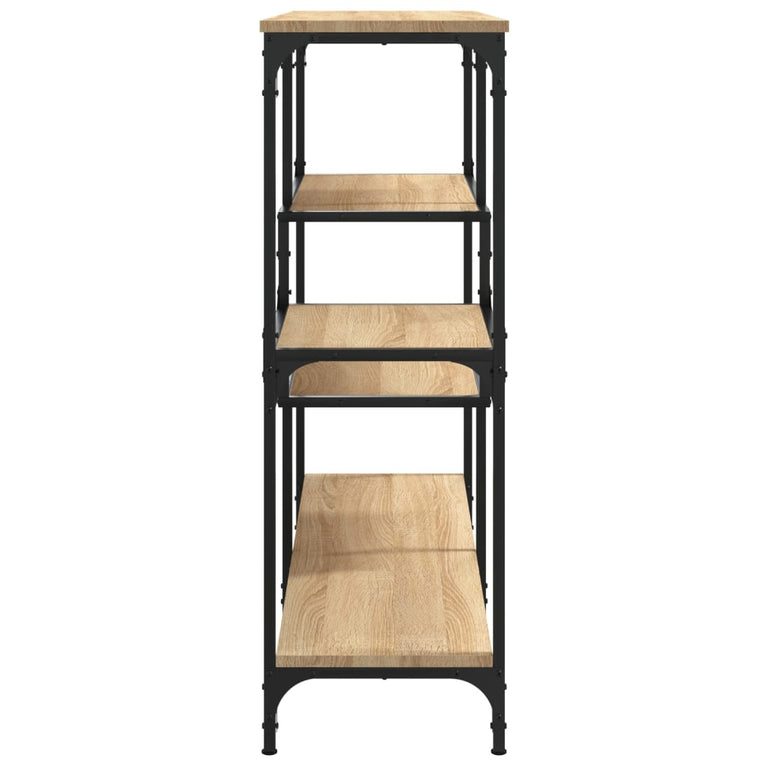 Wandtafel 103x32x95 cm bewerkt hout sonoma eikenkleurig MeubelReus