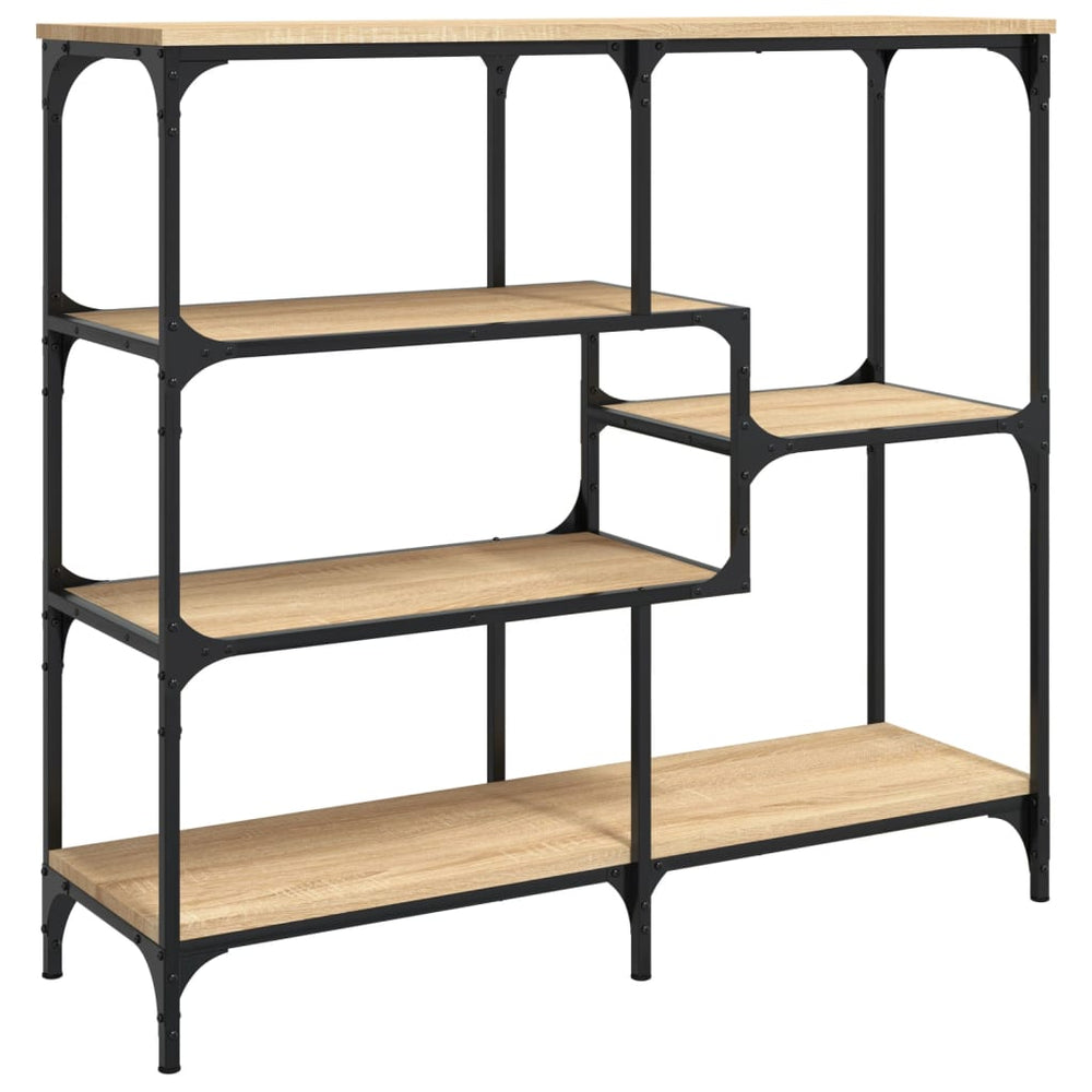 Wandtafel 103x32x95 cm bewerkt hout sonoma eikenkleurig MeubelReus