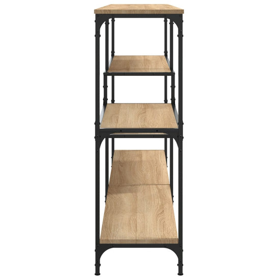 Wandtafel 160x32x95 cm bewerkt hout sonoma eikenkleurig MeubelReus