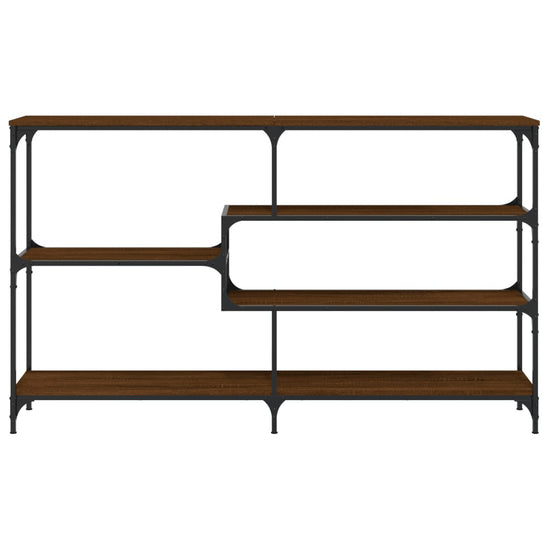 Wandtafel 160x32x95 cm bewerkt hout bruin eikenkleur MeubelReus