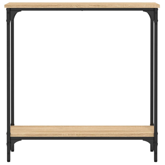 Wandtafel 75x22,5x75 cm bewerkt hout sonoma eikenkleurig MeubelReus
