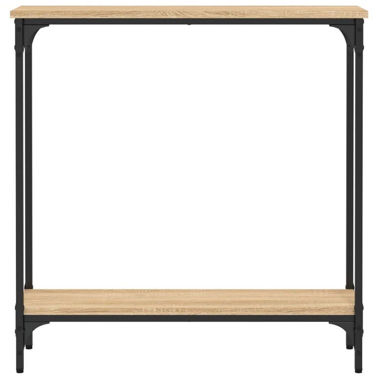 Wandtafel 75x22,5x75 cm bewerkt hout sonoma eikenkleurig MeubelReus