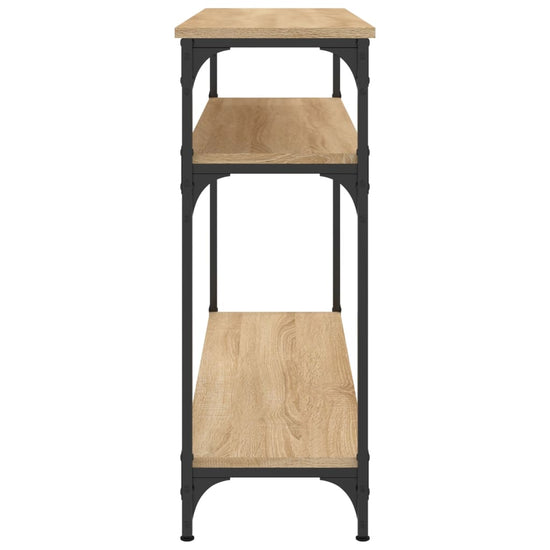 Wandtafel 100x29x75 cm bewerkt hout sonoma eikenkleurig MeubelReus