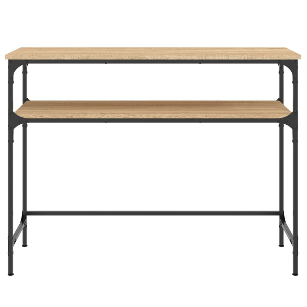 Wandtafel 100x35,5x75 cm bewerkt hout sonoma eikenkleurig MeubelReus