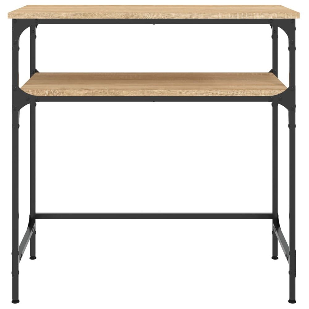 Wandtafel 75x35,5x75 cm bewerkt hout sonoma eikenkleurig MeubelReus