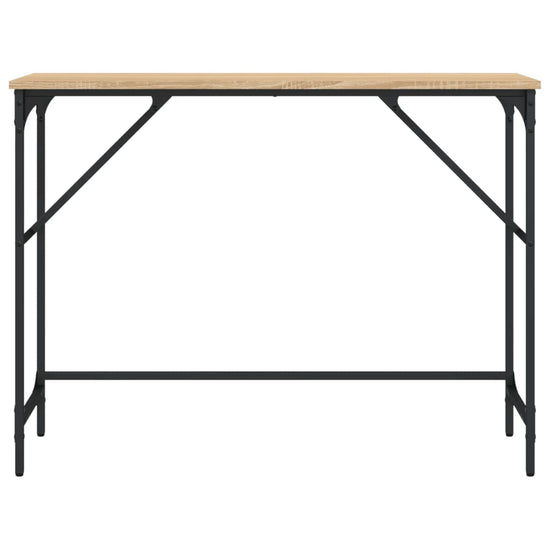 Wandtafel 100x32x75 cm bewerkt hout sonoma eikenkleurig MeubelReus