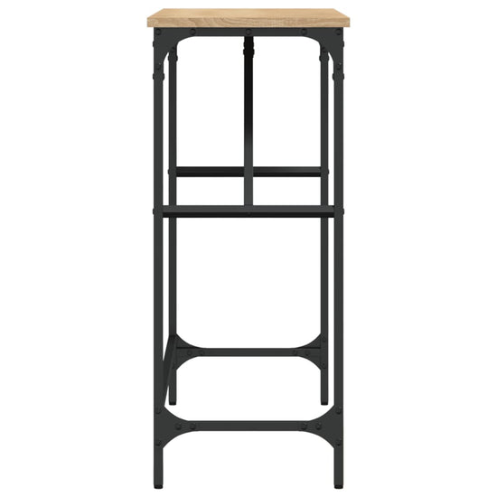 Wandtafel 100x32x75 cm bewerkt hout sonoma eikenkleurig MeubelReus