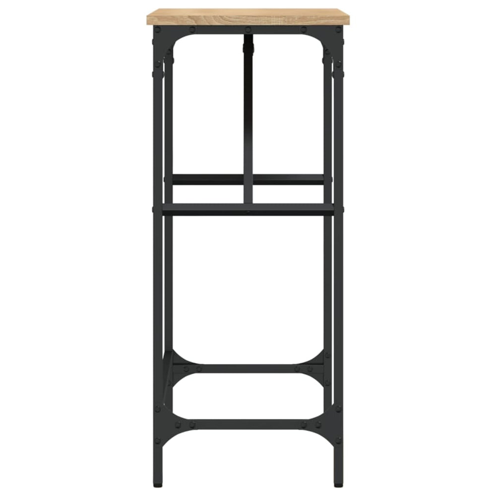 Wandtafel 75x32x75 cm bewerkt hout sonoma eikenkleurig MeubelReus