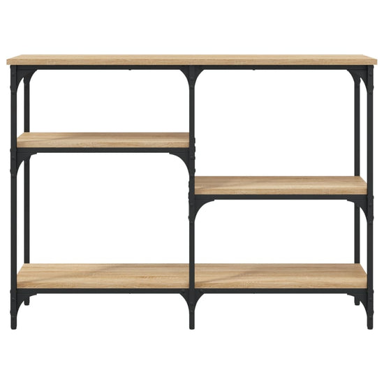 Wandtafel 102x29x75 cm bewerkt hout sonoma eikenkleurig MeubelReus
