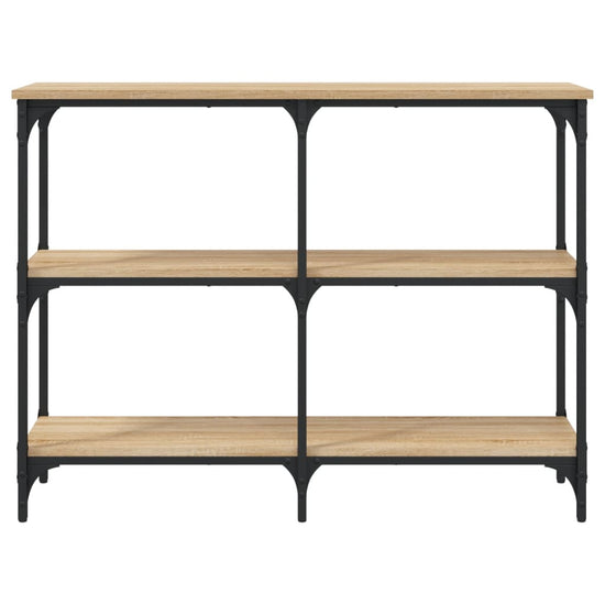 Wandtafel 100x29x75 cm bewerkt hout sonoma eikenkleurig MeubelReus