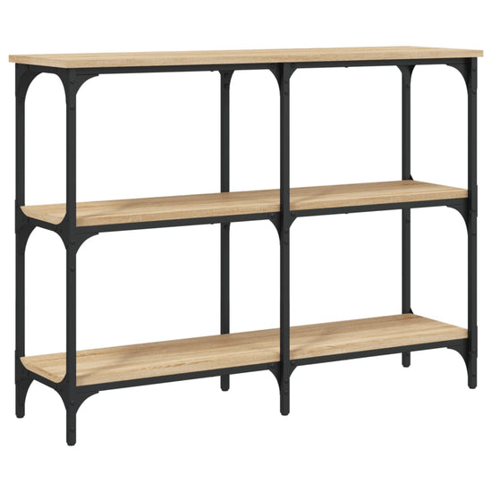 Wandtafel 100x29x75 cm bewerkt hout sonoma eikenkleurig MeubelReus