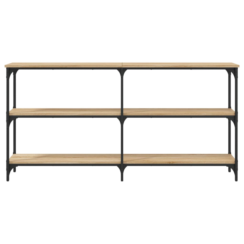 Wandtafel 150x29x75 cm bewerkt hout sonoma eikenkleurig MeubelReus