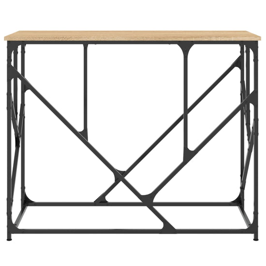 Wandtafel 100x40x80 cm bewerkt hout sonoma eikenkleurig MeubelReus